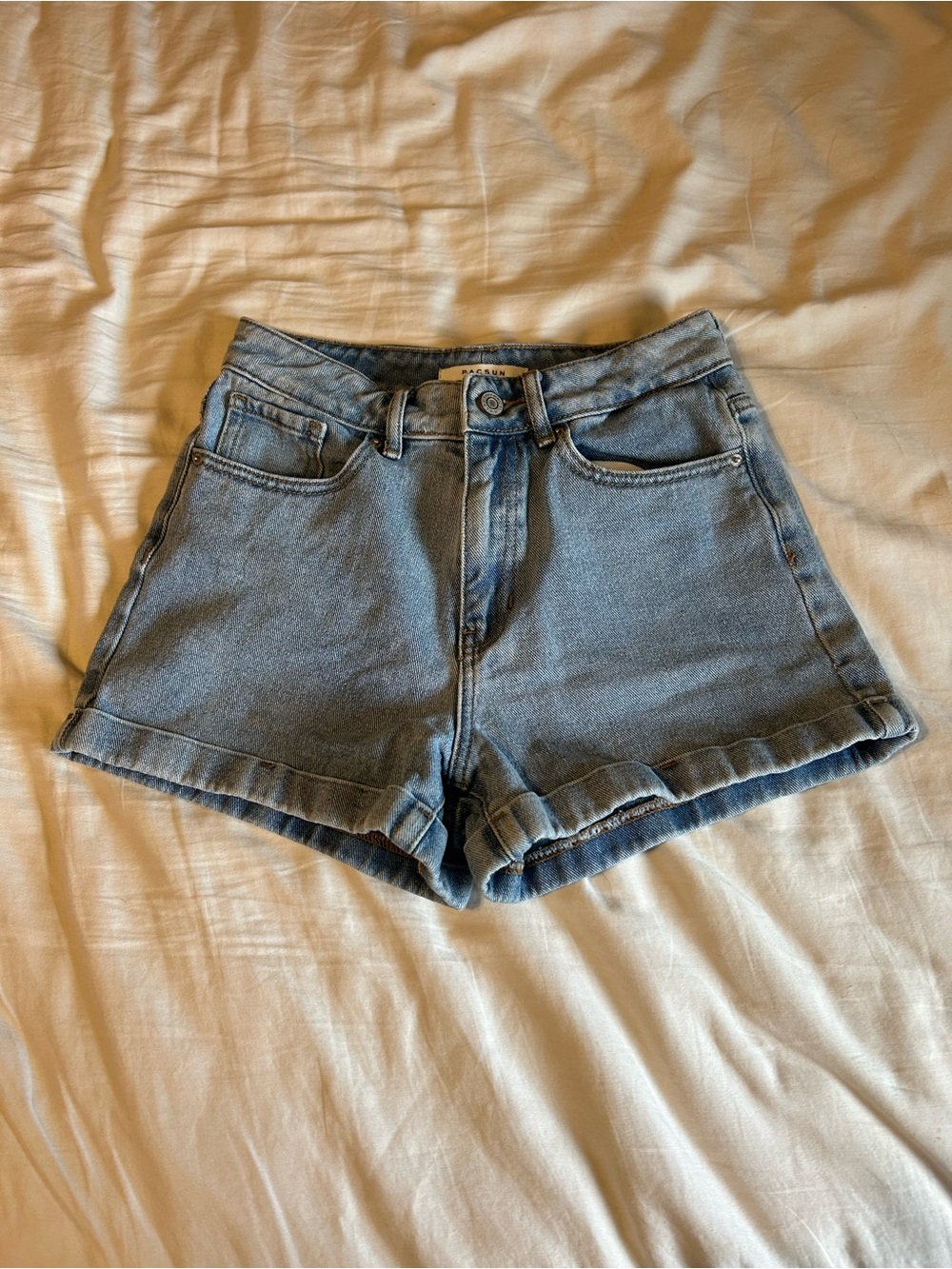Denim Mom Shorts